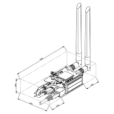 Teltonika Calyx 5G Red Cap Embedded Cellular Raspberry Pi HAT+