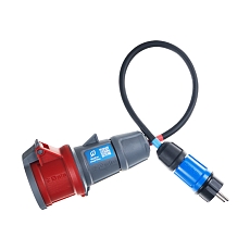 Adaptor CEE 5pin 16A - CZ SCHUKO