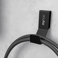 Uniwersalny hak kablowy ze stali nierdzewnej do st