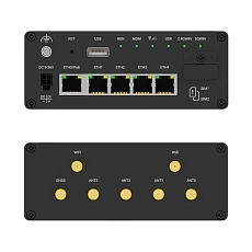 Przemysłowy router 5G Robustel R5030, porty