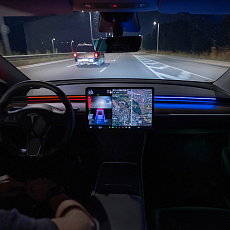 Ulepszona taśma świetlna S3XY Strip, Tesla 3 Highl
