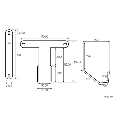 MyBox HOME - Lower cable holder
