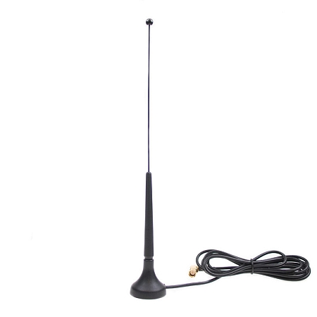 Antenna ISM Magnet Mount MG3, 868 MHz, 1.3 dBi, SMA(m) RA, RG174/3m