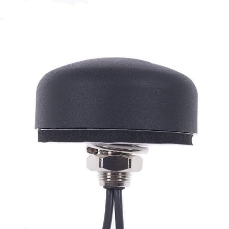 Antenna LTE/GPS Screw Mount R36, 2x SMA(m), 2x RG174/3m