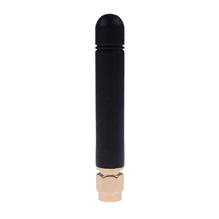 Antenna WiFi Connector Mount W401, WiFi, Bluetooth, ZigBee 2.4 GHz, 3 dBi, SMA(m)