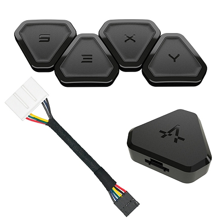 S3XY Buttons Gen2, 4 buttons, Commander, cable Model S/X 2021-2025