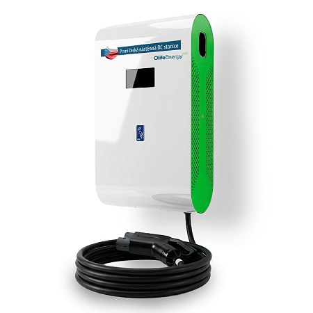 Olife Energy Wallbox DC 40 kW - SMART - LCD 7", cable CCS2