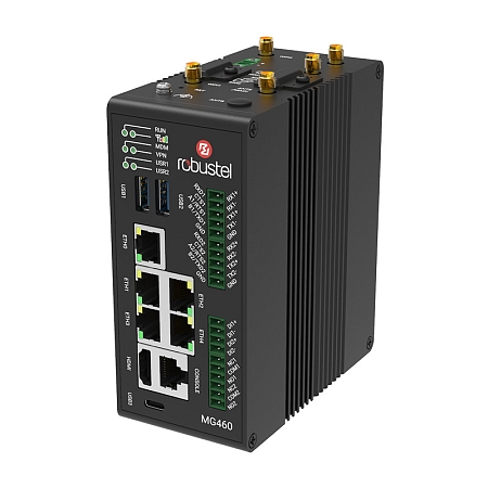 Robustel MG460 Maritime Cyber Security Gateway, WiFi, BLE, GNSS