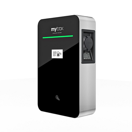 MyBox PROFI 2x22kW - LCD 5', temperature kit, OVP, 2 cables Type 2, 5m