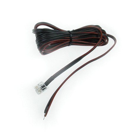 Power supply cable RJ6, L=3m, for terminals (RJ6/6)