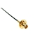 RF cable adaptor MCX(f) panel - IPX MHF, 1.37 mm, 11-20 cm